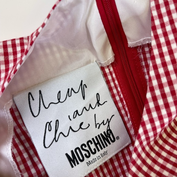 NEW Moschino Cheap & Chic Summer Picnic Dress 44 - Picture 5 of 10